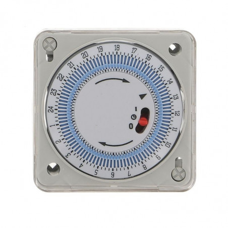 HORLOGE ENCASTRÉE POUR PROGRAMMATION JOURNALIÈRE