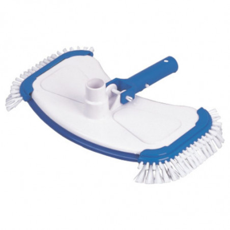 BALAI OVALE LESTÉ AVEC BROSSES LATÉRALES PISCINE LINER
