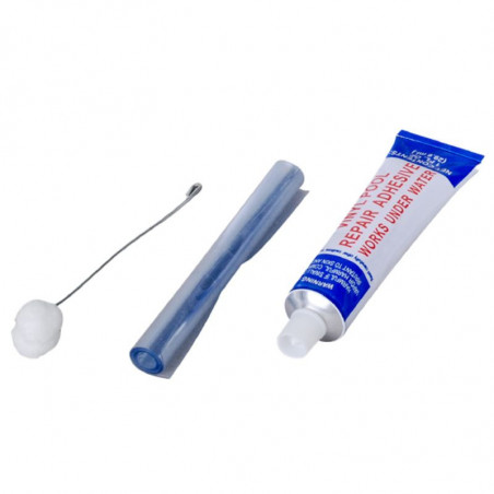 KIT DE RÉPARATION LINER ET COUVERTURE (TOILE TRANSPARENTE + COLLE)