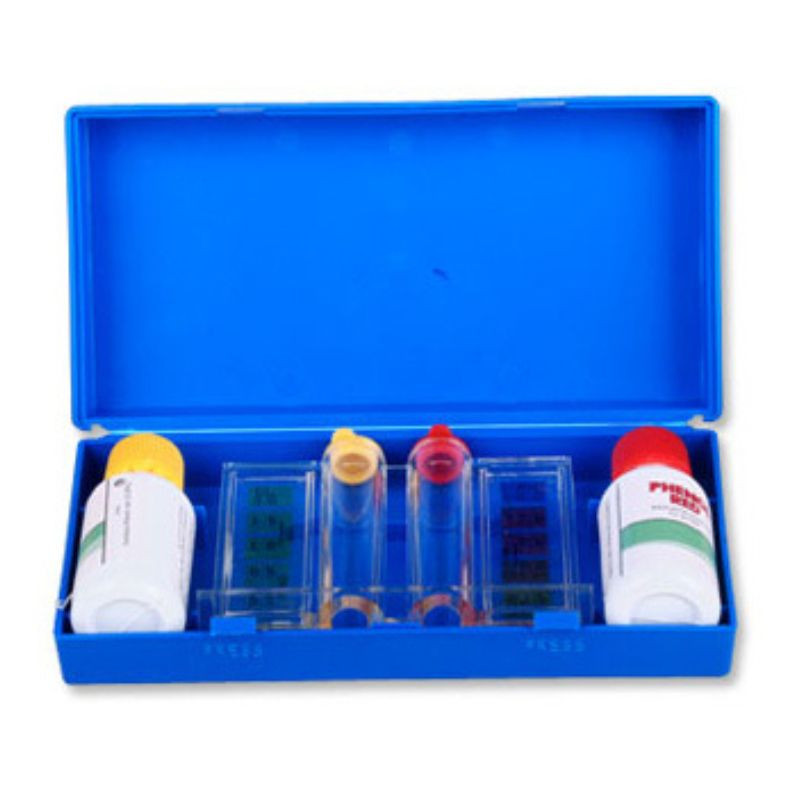 TROUSSE D'ANALYSE RÉACTIF LIQUIDE CHLORE - BROME + PH