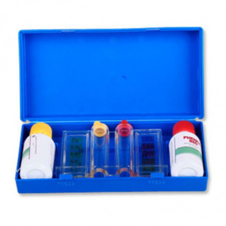 TROUSSE D'ANALYSE RÉACTIF LIQUIDE CHLORE - BROME + PH