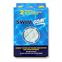 SWIMGOM BOITE DE 2 GOMMES MAGIQUES