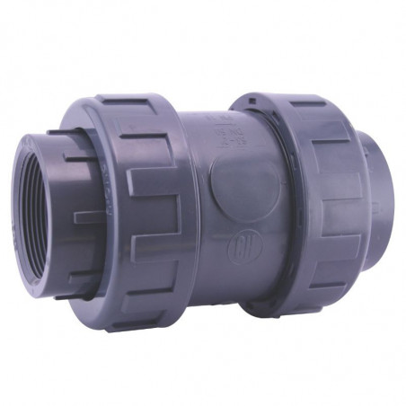 CLAPET ANTI-RETOUR A RESSORT TARAUDAGE 1"