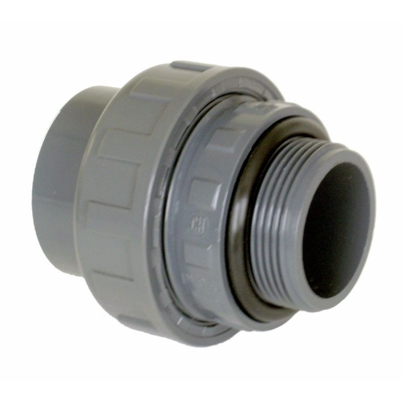 RACCORD UNION Ø50MM FILETÉ 1"1/2 AVEC JOINT