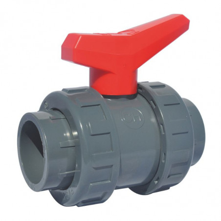 VANNE CH ROUGE Ø63MM