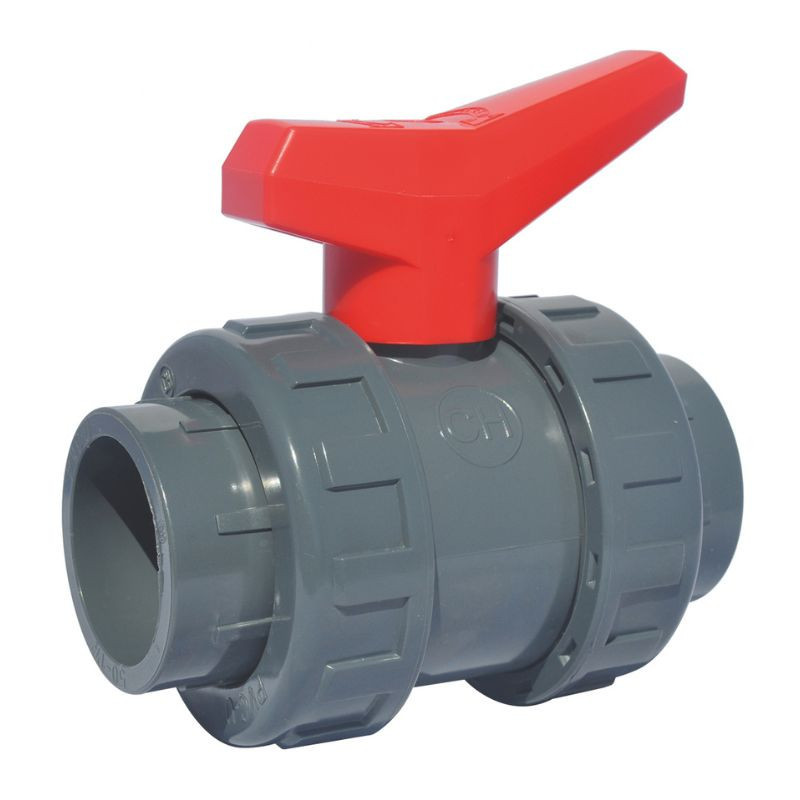 VANNE CH ROUGE Ø75MM