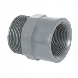 RÉDUCTION LONGUE FILETAGE 1"1/2 + TARAUDAGE 1"