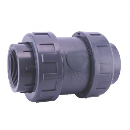 CLAPET ANTI-RETOUR A RESSORT TARAUDAGE 1"