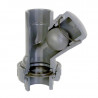CLAPET ANTI RETOUR "Y" BOULE Ø50MM