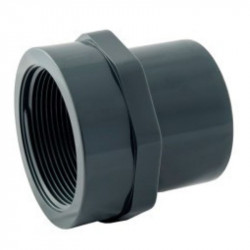 MANCHON Ø50MM MÂLE A COLLER 1''1/2 TARAUDÉ