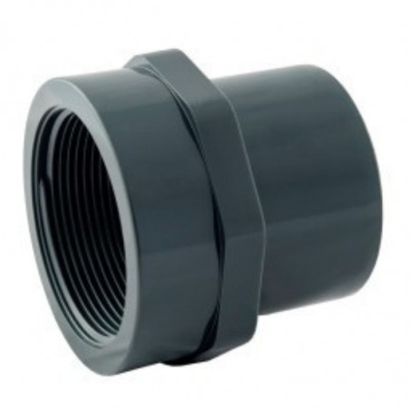 MANCHON Ø50MM MÂLE A COLLER 1''1/2 TARAUDÉ