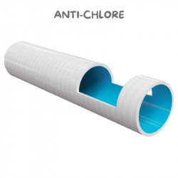 TUBE PVC SOUPLE ANTI-CHLORE Ø50MM (COURONNE DE 25 OU 50M)
