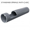 TUBE PVC SOUPLE Ø32MM (COURONNE DE 25M)