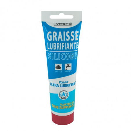 GRAISSE LUBRIFIANTE SILICONE TUBE BROCHABLE DE 125G