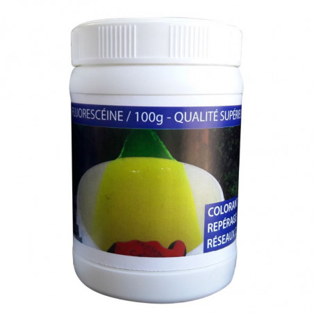FLUORESCÉINE DE QUALITÉ SUPÉRIEURE EN POT DE 100G