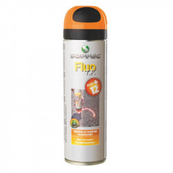 TRACEUR DE CHANTIER FLUO TP ORANGE FLUO BOMBE 500ML