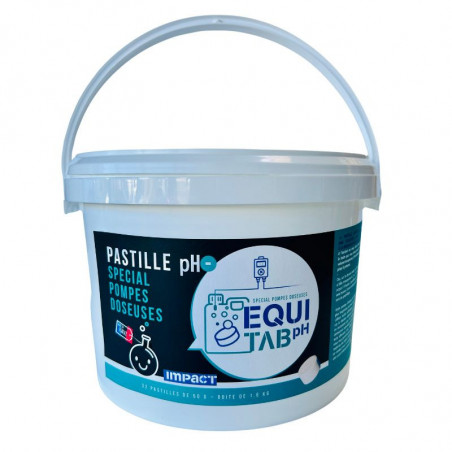 EQUITAB PH PASTILLES POUR SOLUTION PH- LIQUIDE 1.6KG