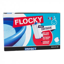 FLOCKY - FLOCULANT/CLARIFIANT EN PASTILLES - 0.1KG