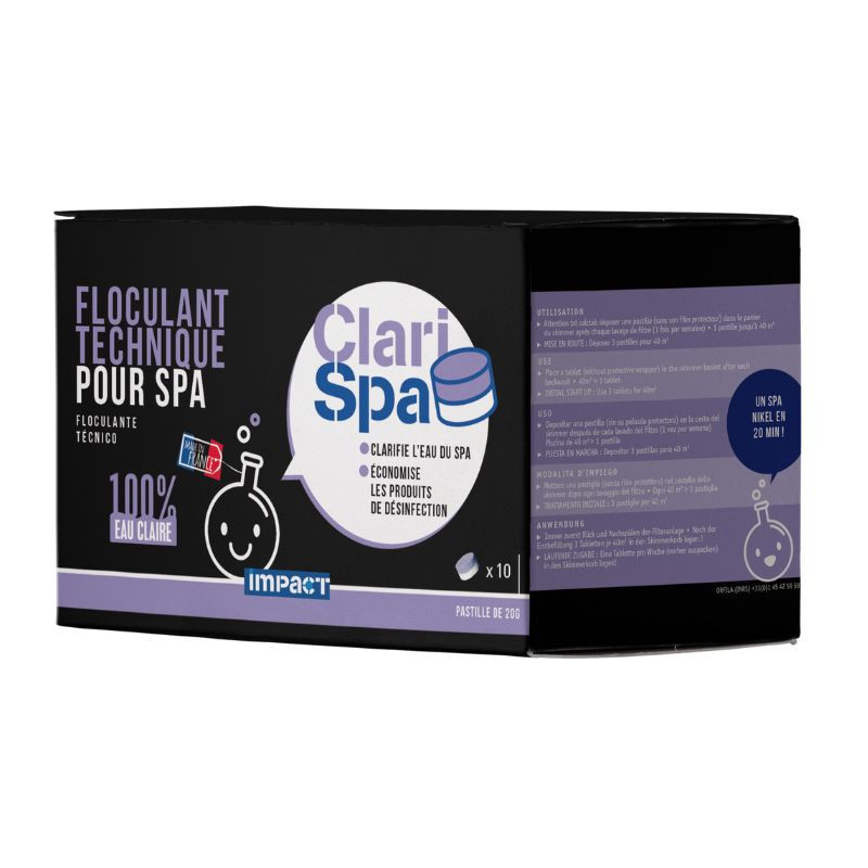CLARI SPA - CLARIFIANT POUR SPA EN PASTILLES - 0.1KG