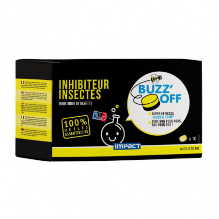 BUZZ'OFF - RÉPULSIF INSECTES EN PASTILLES - 0.45KG