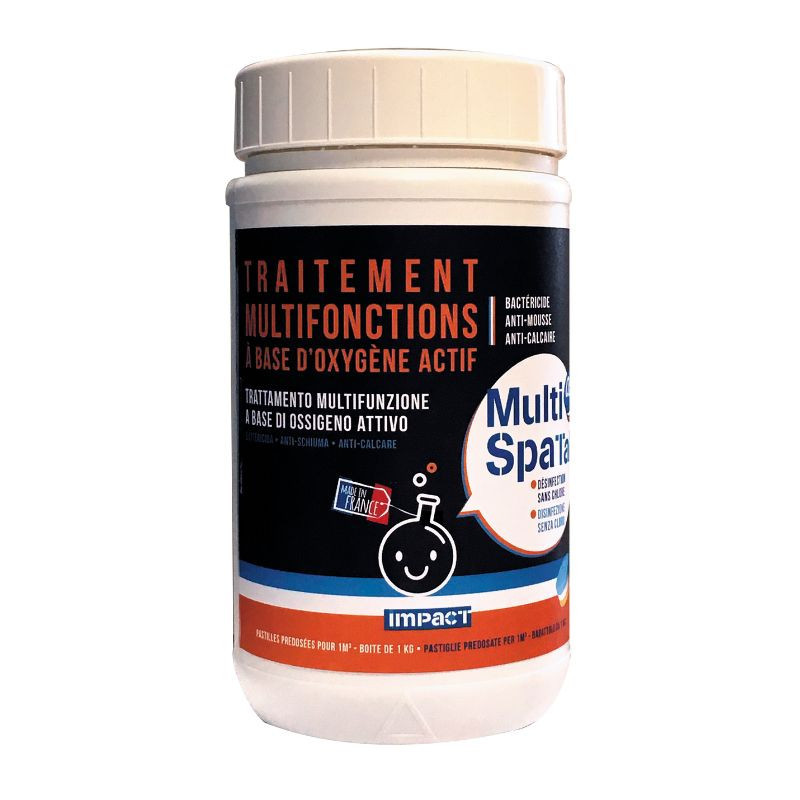 MULTI SPA TAB - TRAITEMENT COMPLET POUR SPA EN PASTILLES - 0.8KG