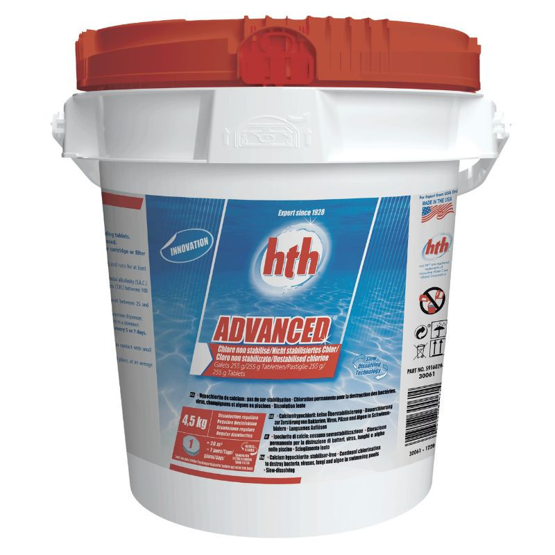 HTH ADVANCED GALETS DE 255G - 4.5KG