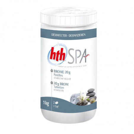 HTH SPA BROME PASTILLES DE 20G  - 1KG