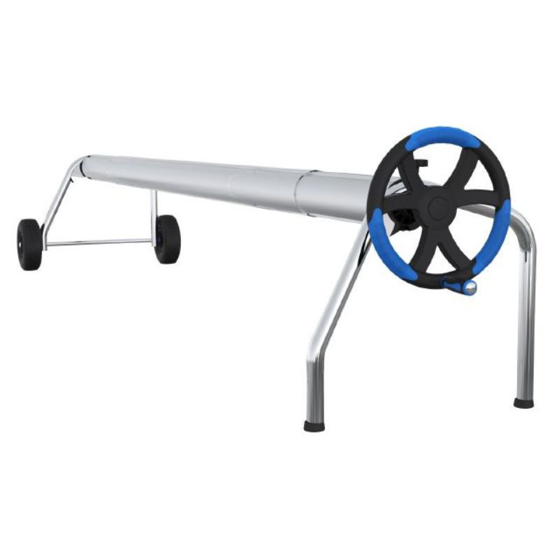 ENROULEUR LUXE 6.70M PIEDS EN U EN INOX Ø110MM