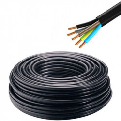 CÂBLE ÉLECTRIQUE 5G (5 FILS) U1000 R2V - LA COURONNE DE 50M