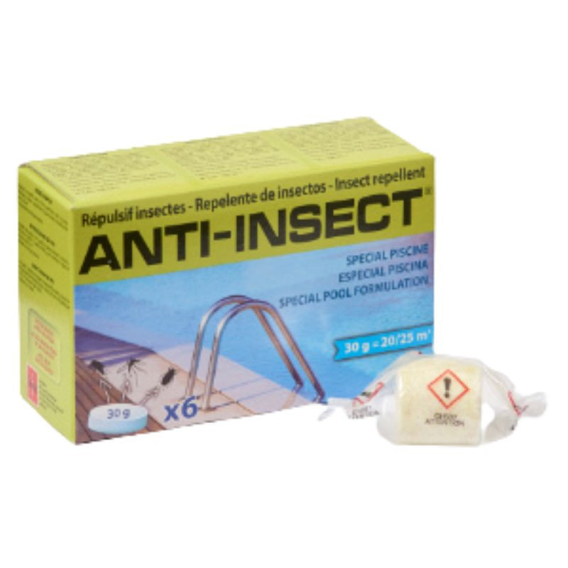 ANTI-INSECT® 6 PASTILLES DE 30G - 0.18KG