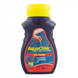 AQUACHEK ROUGE 4 en 1 (brome total, pH, TAC, dureté)