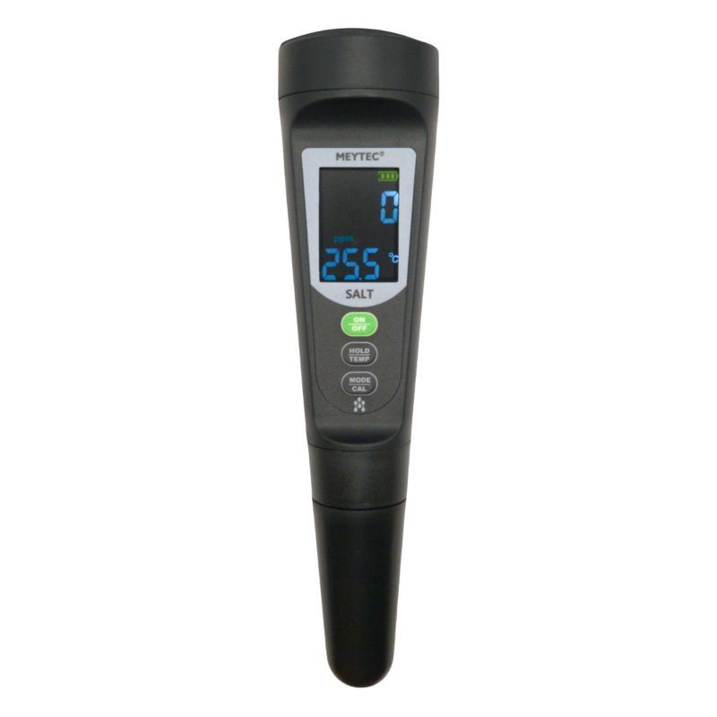 TESTEUR ÉLECTRONIQUE DE HAUTE PRÉCISION MEYTEC POUR LE SEL + TEMPÉRATURE