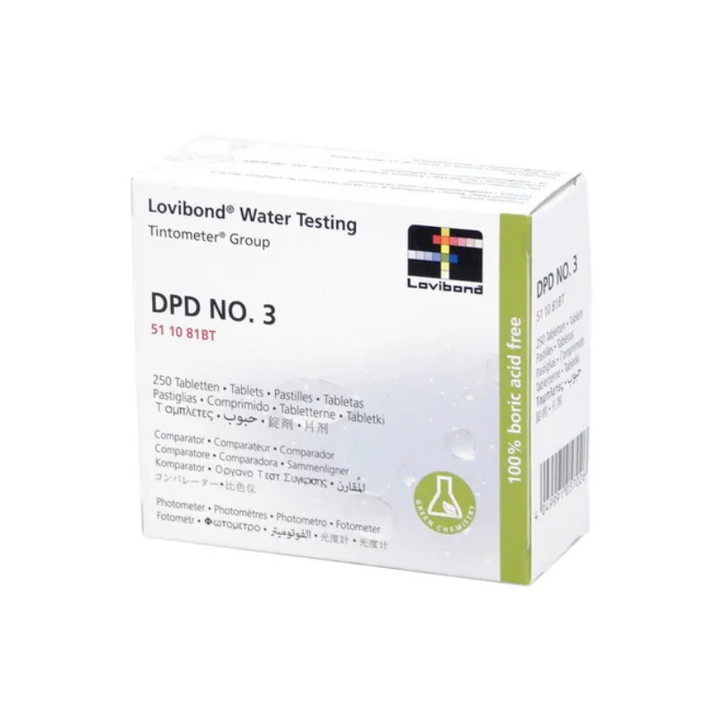 RÉACTIFS DPD N°3 PHOTOMÈTRES (250 PASTILLES)