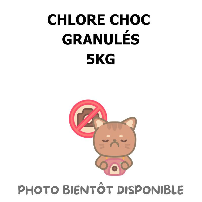 CHLORE CHOC GRANULÉS - 5KG