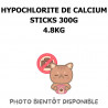 HYPOCHLORITE DE CALCIUM STICKS 300G - 4.8KG