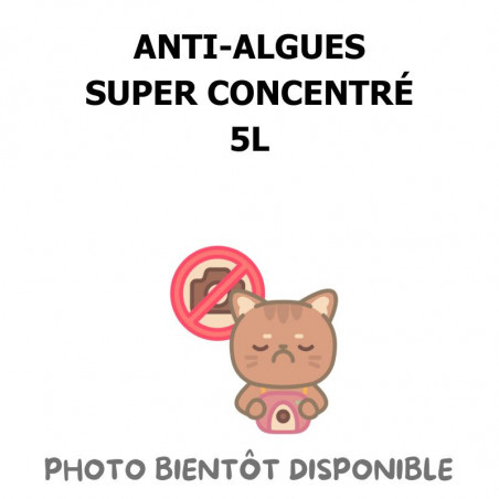 ANTI-ALGUES SUPER CONCENTRÉ - 5L