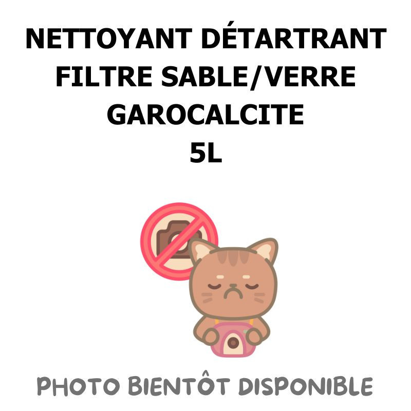 NETTOYANT DÉTARTRANT FILTRE GAROCALCITE - 5L