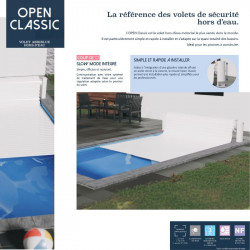 OPEN CLASSIC Volet Hors Sol automatique
