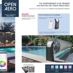 OPEN AERO Volet Hors Sol automatique connecté
