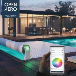 OPEN AERO Volet Hors Sol automatique connecté
