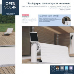 OPEN SOLAR Volet Hors Sol automatique solaire