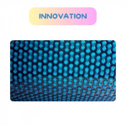 BLEU NUIT B8 500 MICRONS BACHE A BULLES BORDEE DES 4 COTES