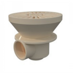 BONDE DE FOND BÉTON BASIC 2"