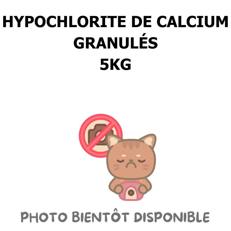 HYPOCHLORITE DE CALCIUM GRANULES - 5KG