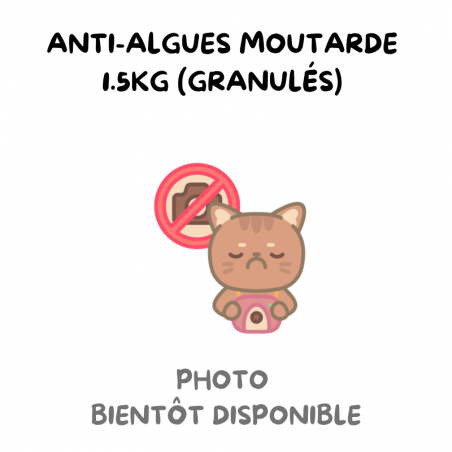 ANTI-ALGUES MOUTARDE 1.5KG (GRANULÉS) CTX-17 ALGASTOP YELLOW C/20