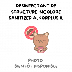 DÉSINFECTANT DE STRUCTURES INCOLORE SANITIZED ALKORPLUS 1L