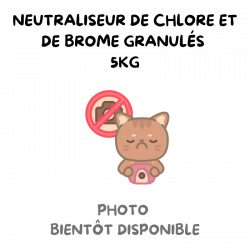 NEUTRALISEUR DE CHLORE ET DE BROME GRANULÉS 5KG