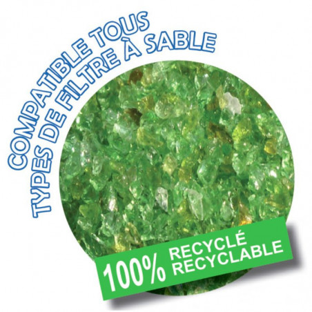 VERRE GROS DE FILTRATION HAUTE QUALITÉ GARO FILTRE