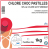 CHLORE CHOC PASTILLES - 1KG