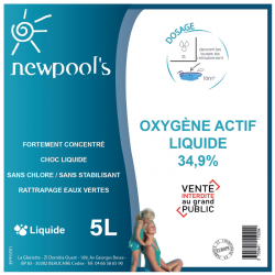 OXYGÈNE ACTIF LIQUIDE 34.9% 5L